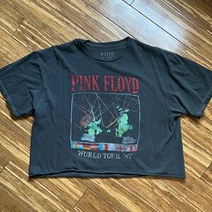 Pink Floyd Black Short Sleeve Tee Classic Style